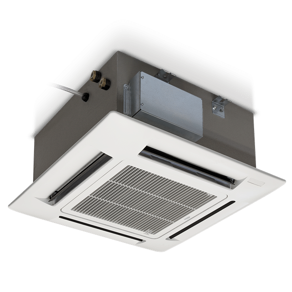 Galletti AQVARIA Takintegrerte viftekonvektorer - takkassetter - kjølekapasitet 1,7 - 10,3 kW (7°/12°-27°) - varmekapasitet 1,8-13,5 kW (50°/40°-20°)