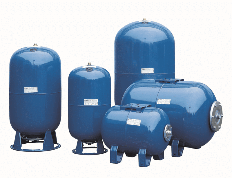 Serie AF Trykktanker 35-500 L - 10 bar og 16 bar